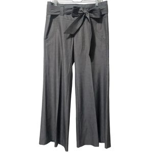 Billy Blues Grey Denim Wide Leg Womens Slacks Trousers Work Wear Pants Size 8